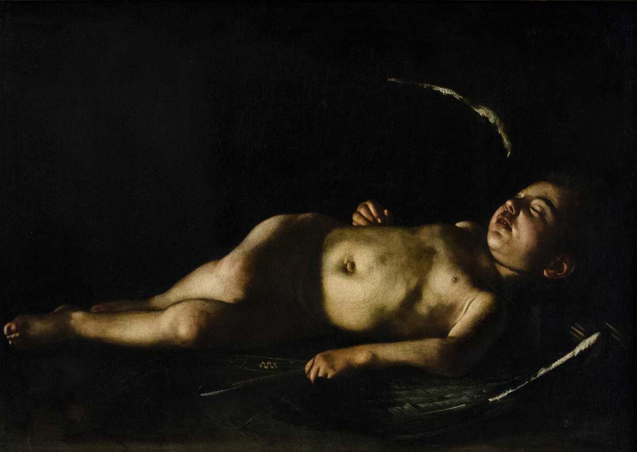Cupido dormido de Michelangelo Merisi da Caravaggio