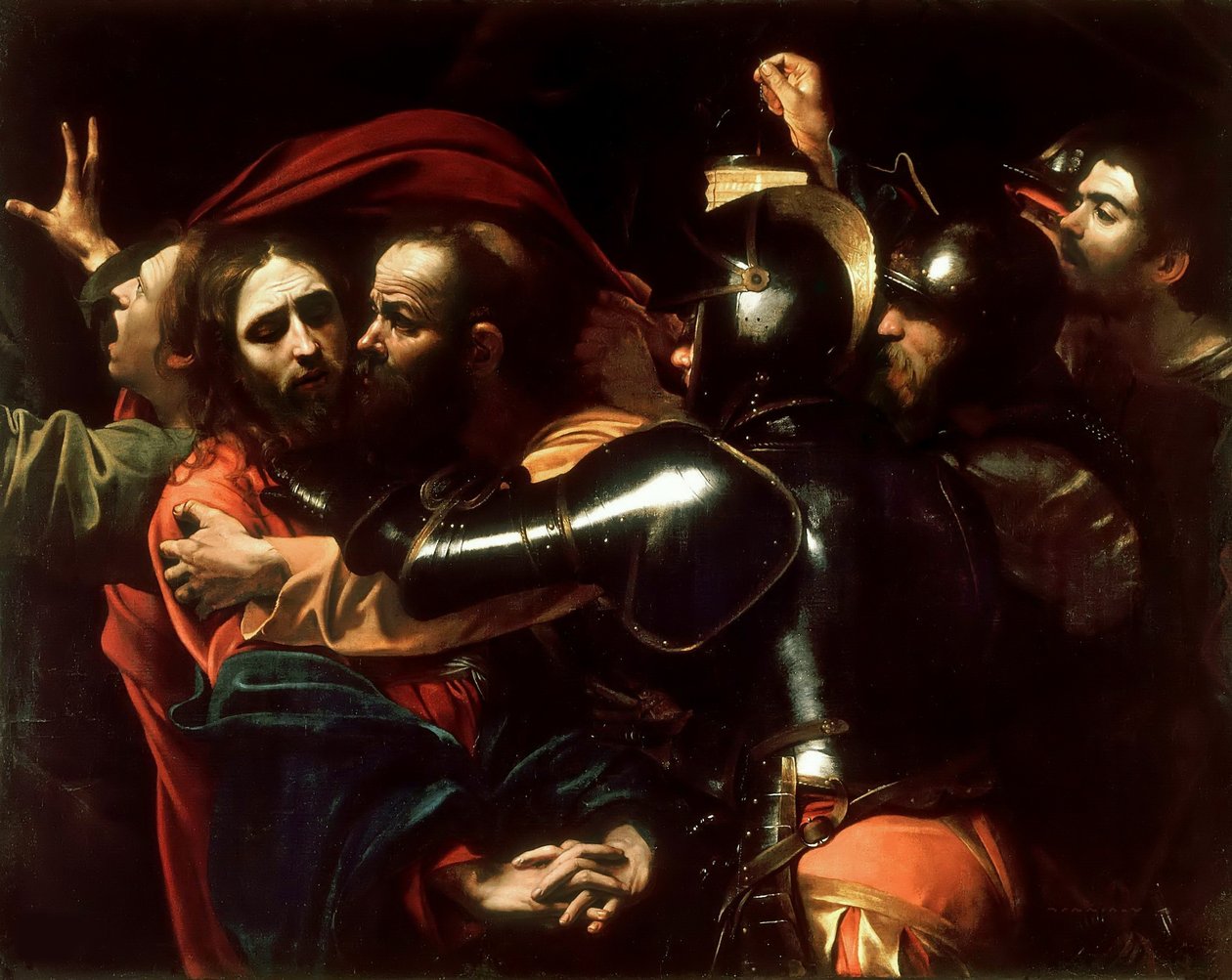 La captura de Cristo de Michelangelo Merisi da Caravaggio