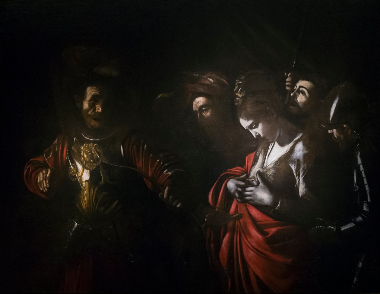 El martirio de Santa Úrsula de Michelangelo Merisi da Caravaggio