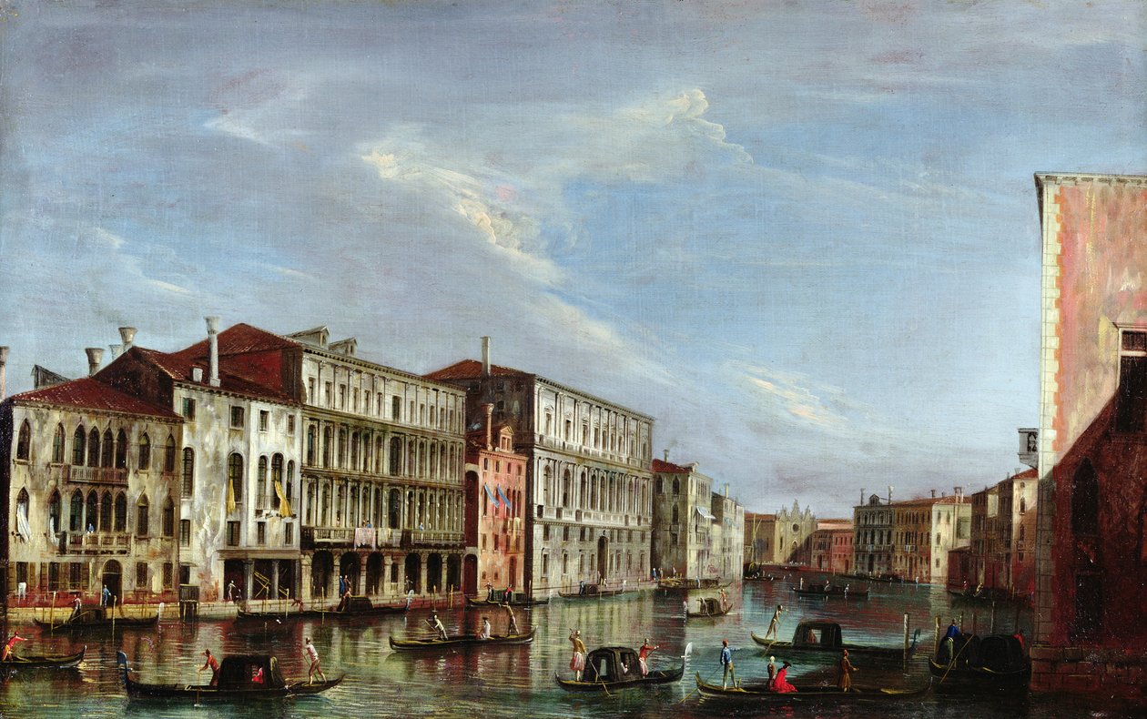 Vista de Venecia de Michele Marieschi