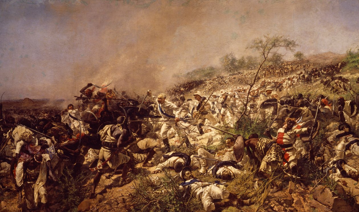 La Batalla de Dogali de Michele Cammarano