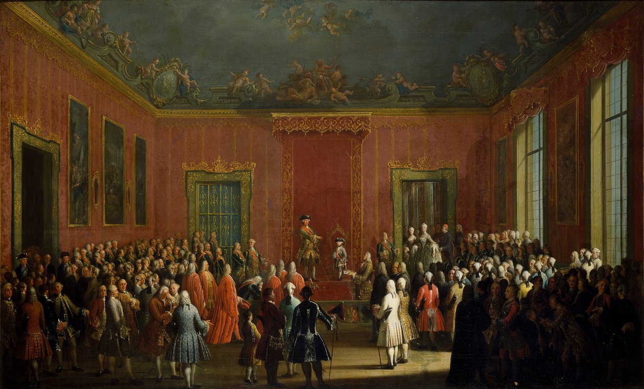 Abdicación de Carlos de Borbón de Michele Foschini