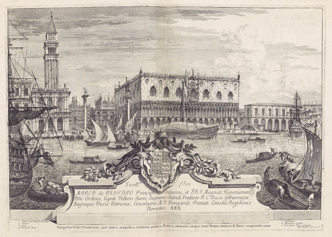 Magníficas y Selectivas Vistas de la Ciudad de Venecia de Michele Marieschi