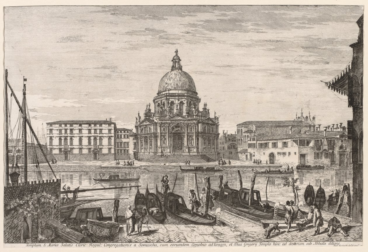 Views of Venice:  S. M. Della Salute de Michele Marieschi