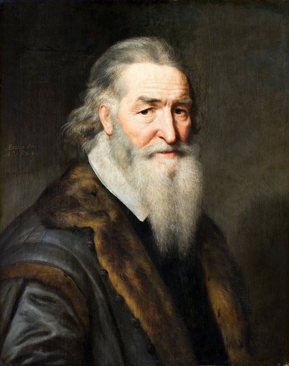 Retrato de un hombre de ochenta años de Michiel Jansz van Mierevelt