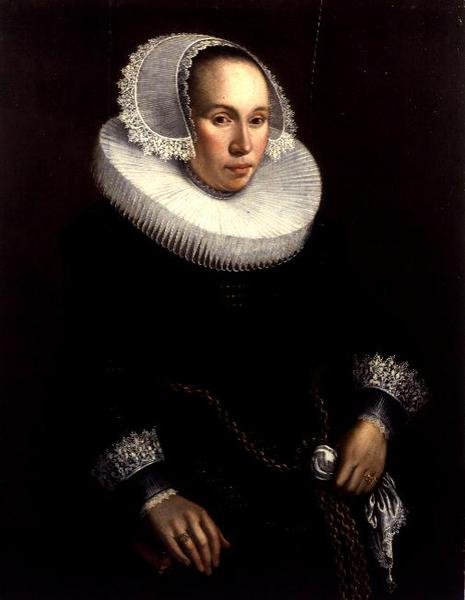 Retrato de una dama de Michiel Jansz. van Miereveld