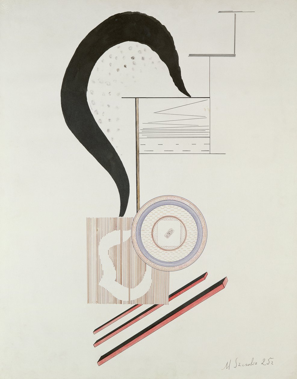 Composición constructivista, 1925 de Mieczyslaw Szczuka