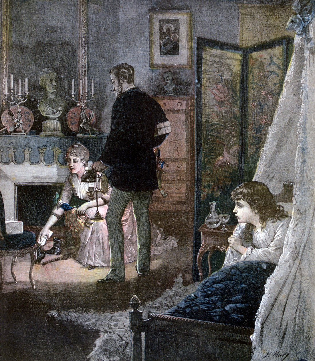 Zapatos de Navidad, 1891 de Miery