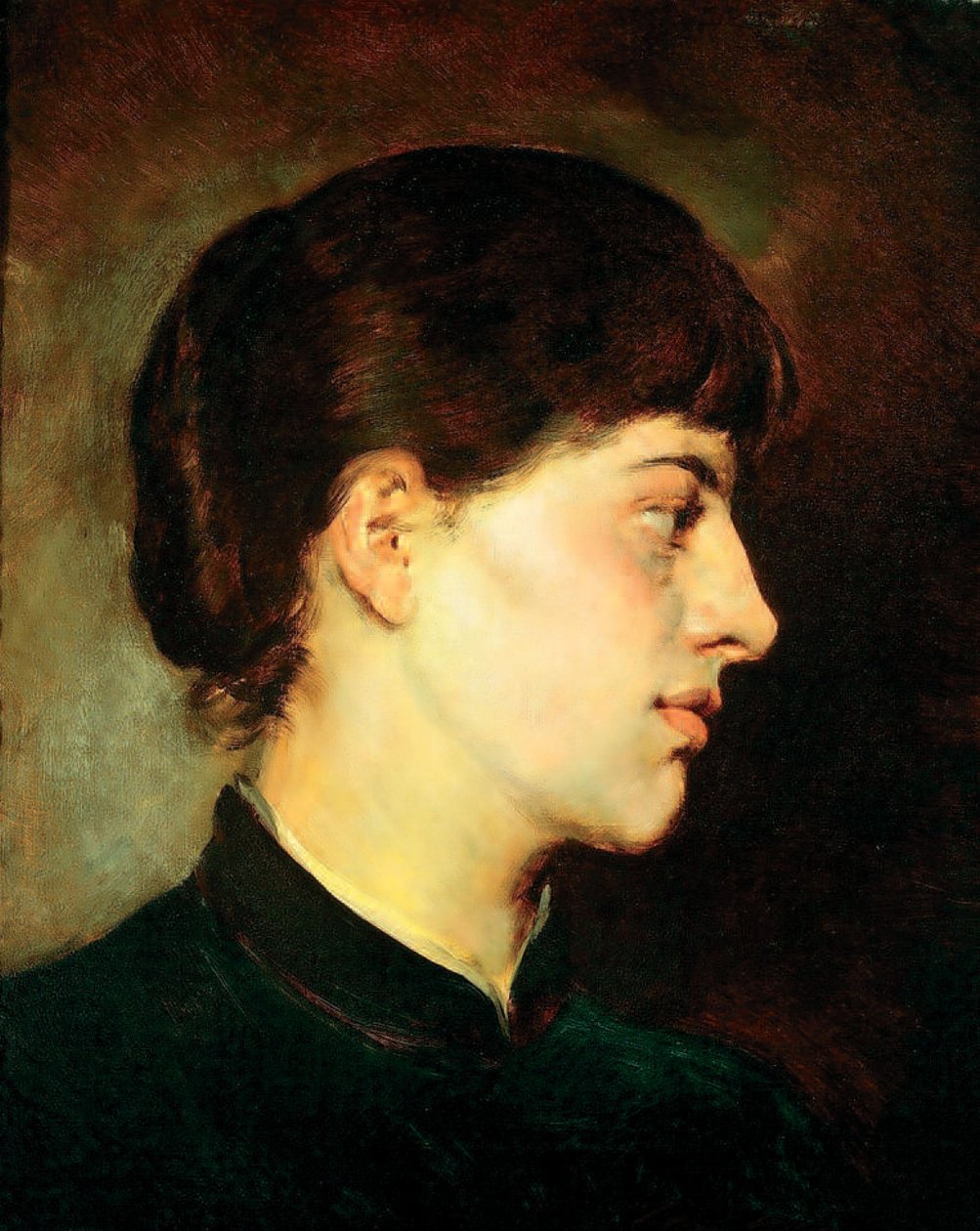 Retrato femenino de Mihály Munkácsy