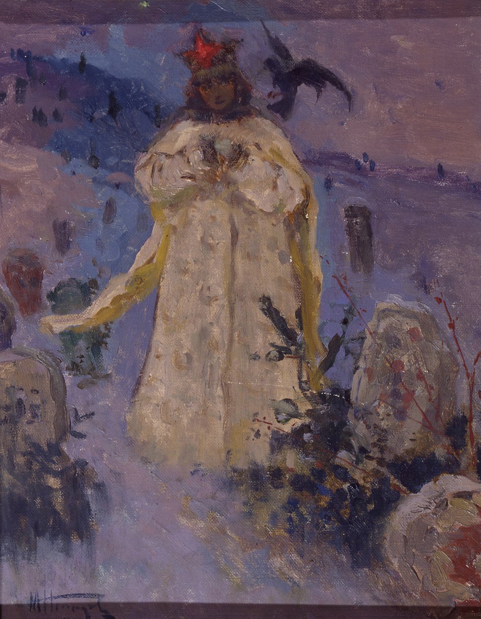 Tsarevna La Princesa, 1887 de Mikhail Vasilievich Nesterov