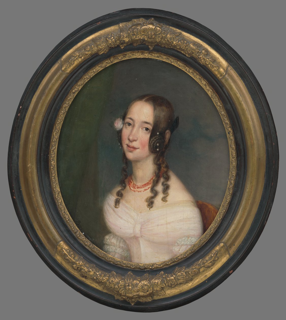 Retrato de una joven dama de Miklós   Barabás