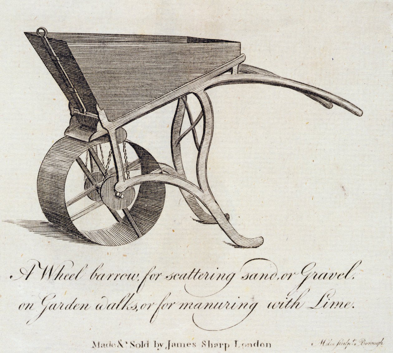 Carretilla, 1773 de Miles