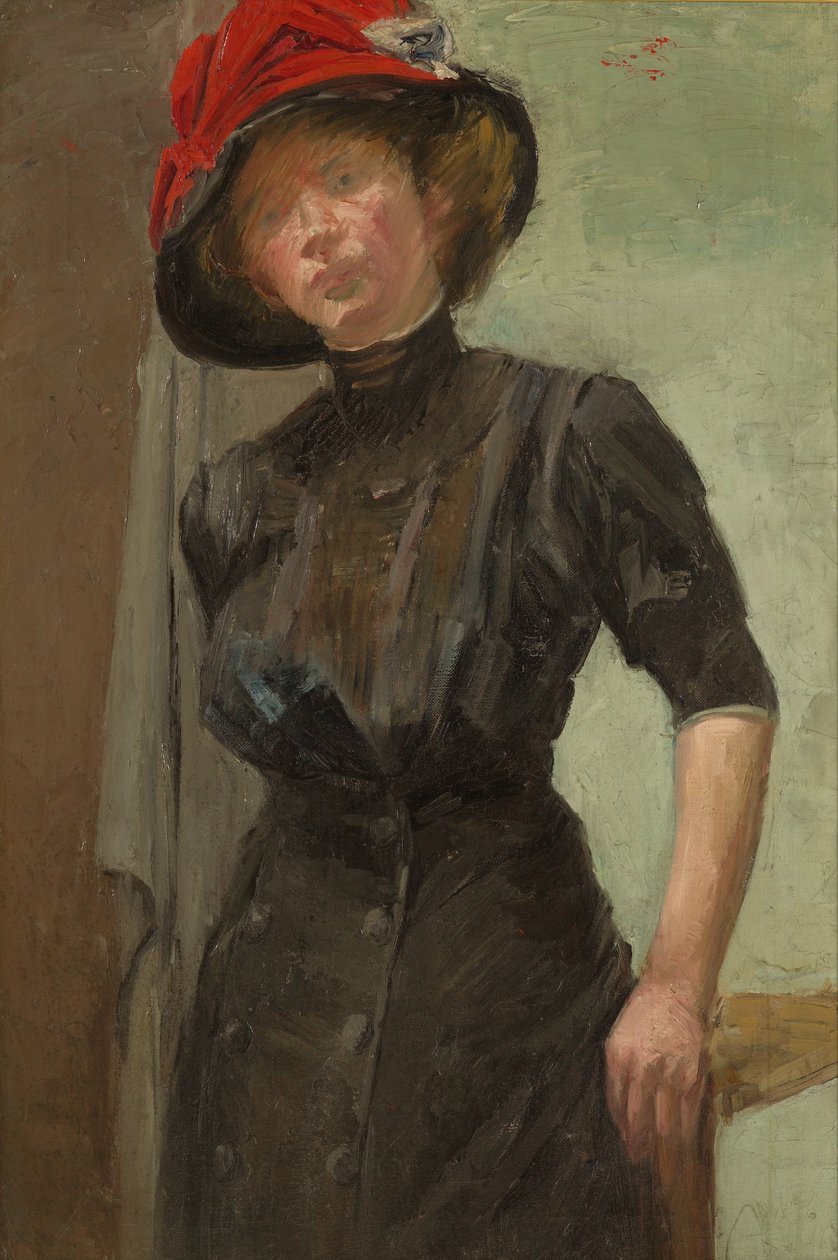 El sombrero rojo de Mina Arndt