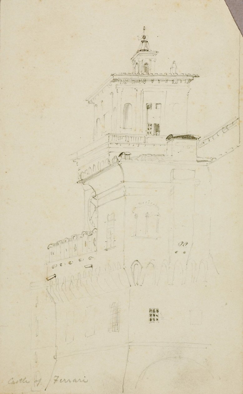 Castillo en Ferrari de Miner Kilbourne Kellogg