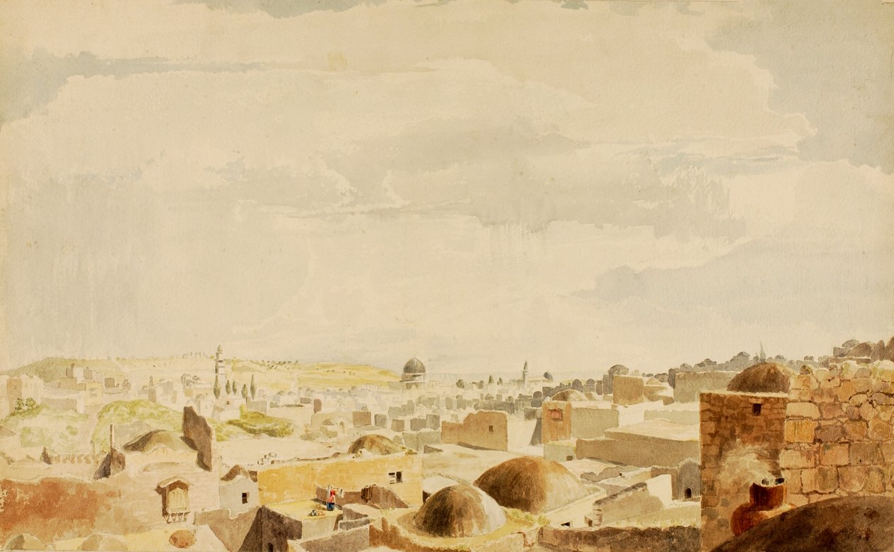 Jerusalén, Israel, 1844 de Miner Kilbourne Kellogg
