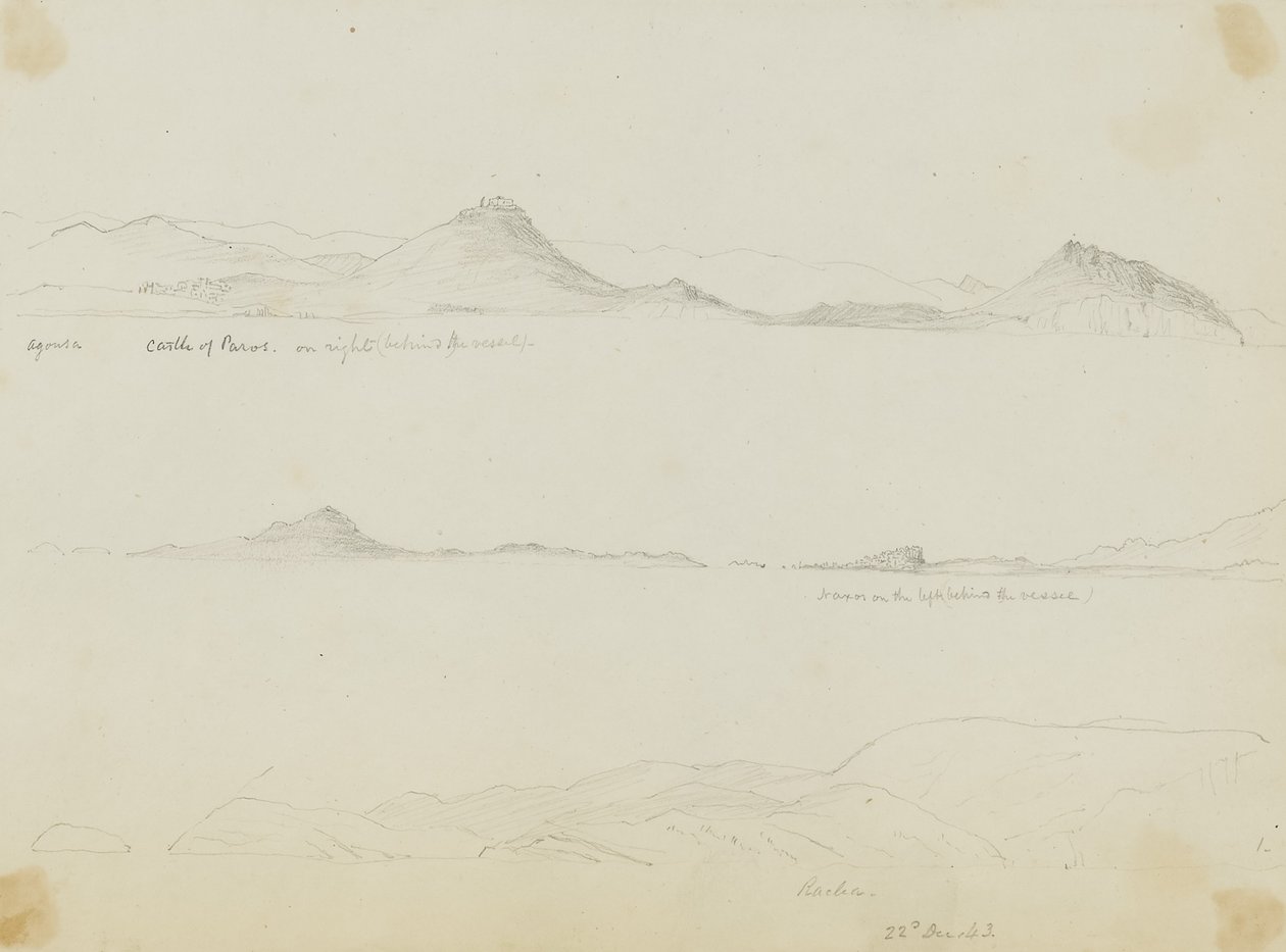 Naxos/Castillo de Paros de Miner Kilbourne Kellogg