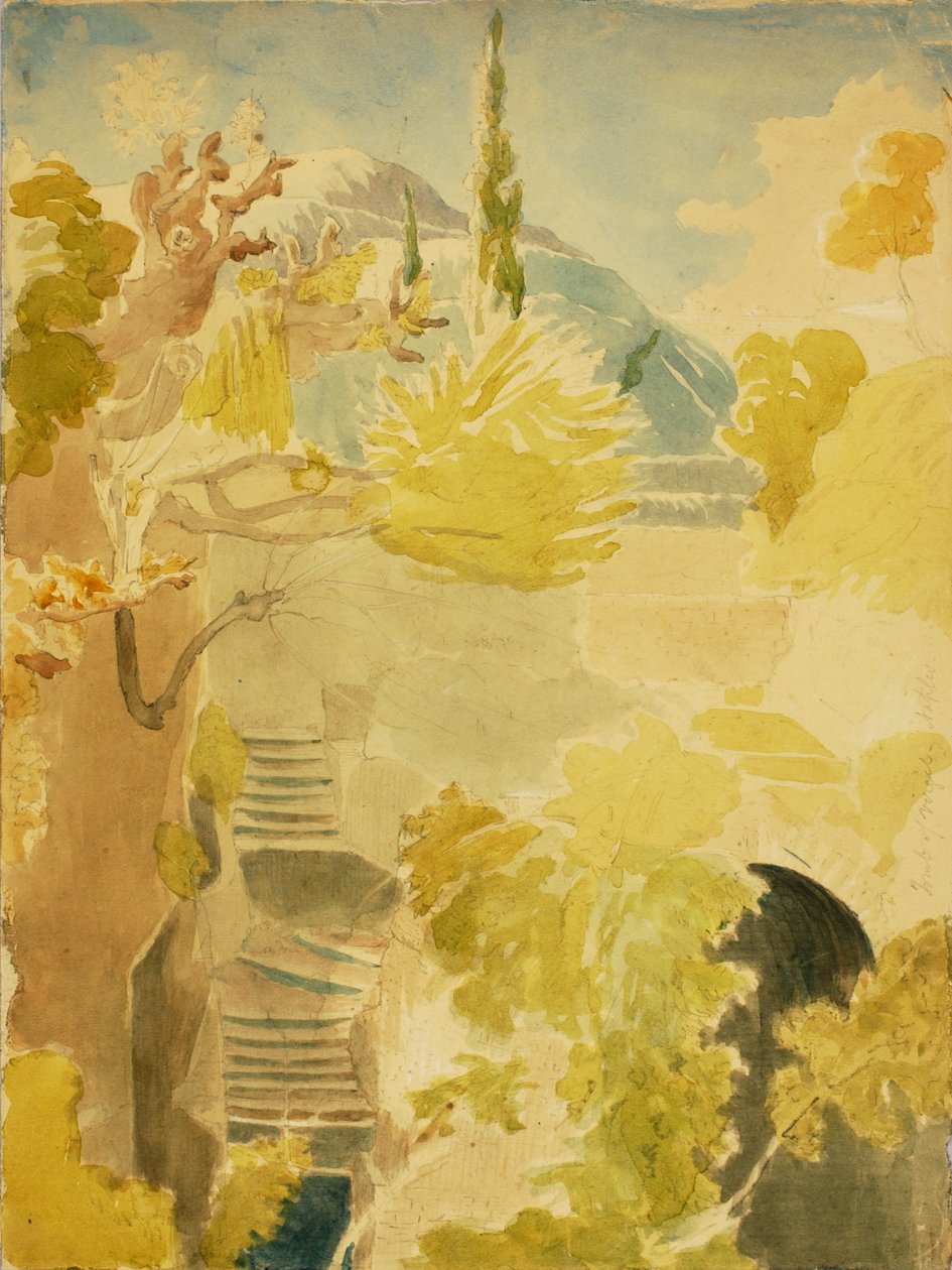Tumba de Virgilio, Nápoles, n.d. de Miner Kilbourne Kellogg