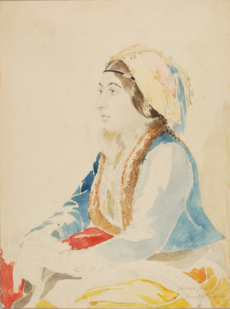 Chica turca de Constantinopla, s.f. de Miner Kilbourne Kellogg