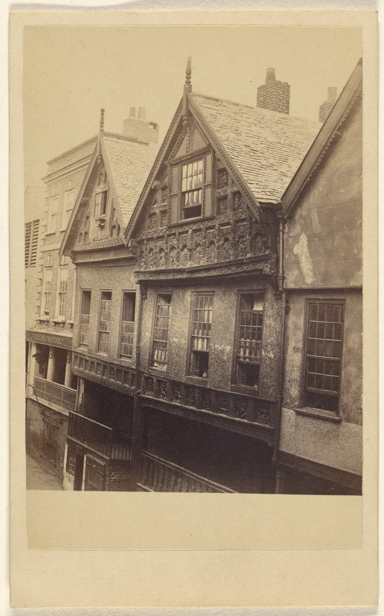 Chester. [vista de edificios] de Minshull and Hughes