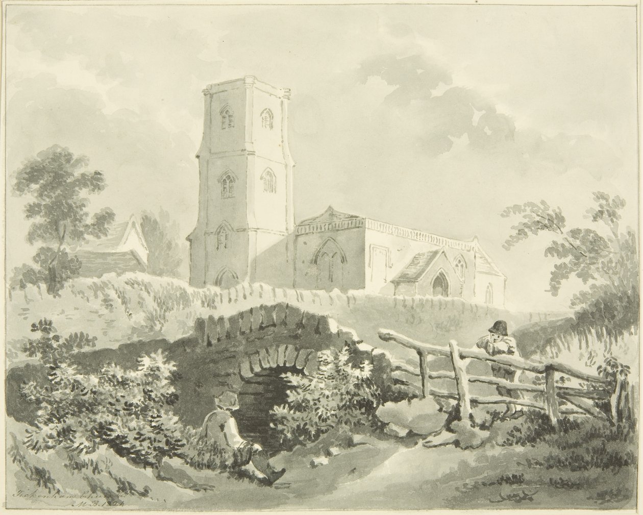 Iglesia de Tickenham de Miss Martha Bird