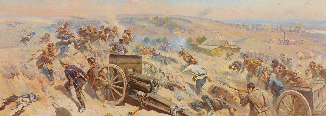 Defensa de Tsaritsyn de Mitrofan Borisovich Grekov