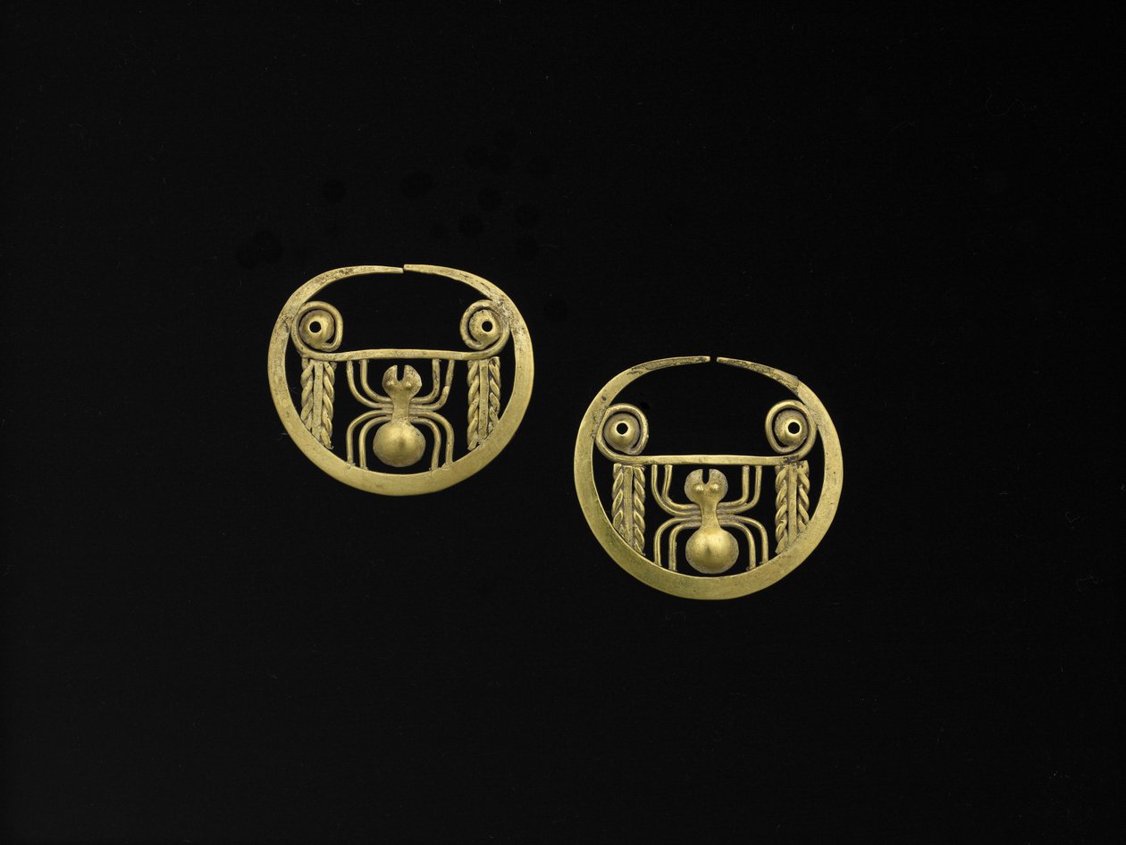 Par de Anillos Nasales de Moche Moche