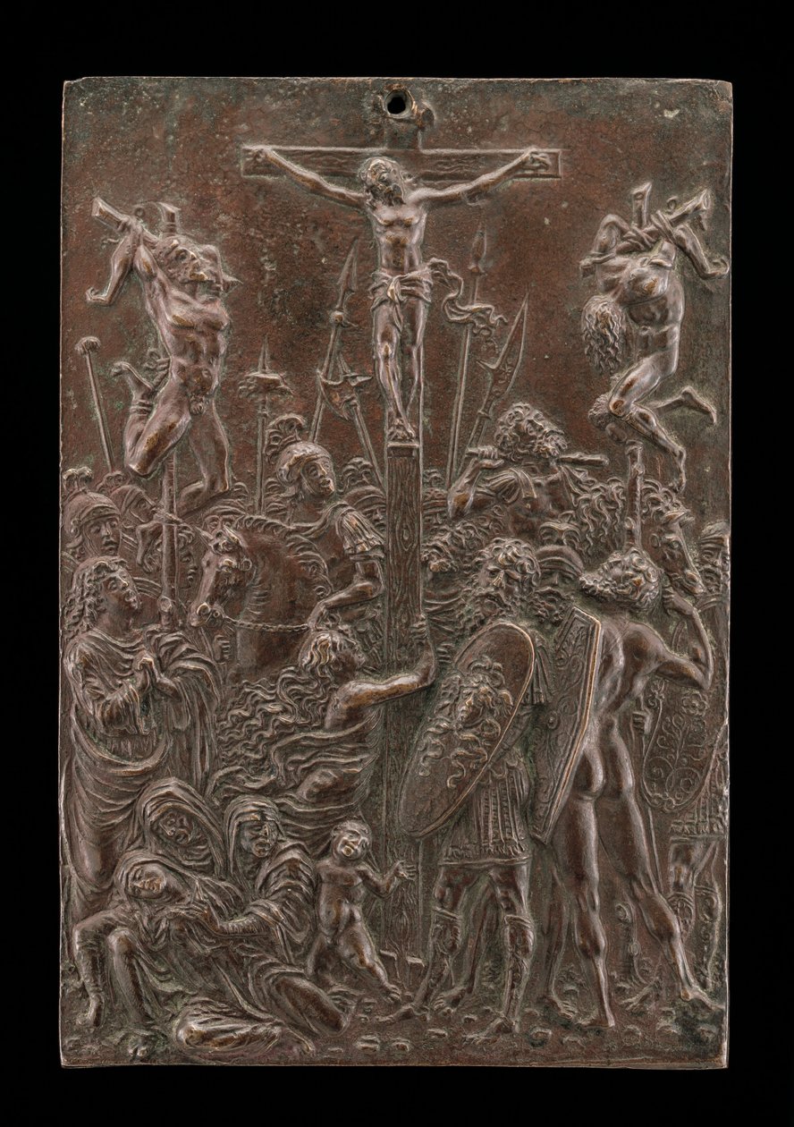 La crucifixión, finales del siglo XV - principios del siglo XVI de Moderno
