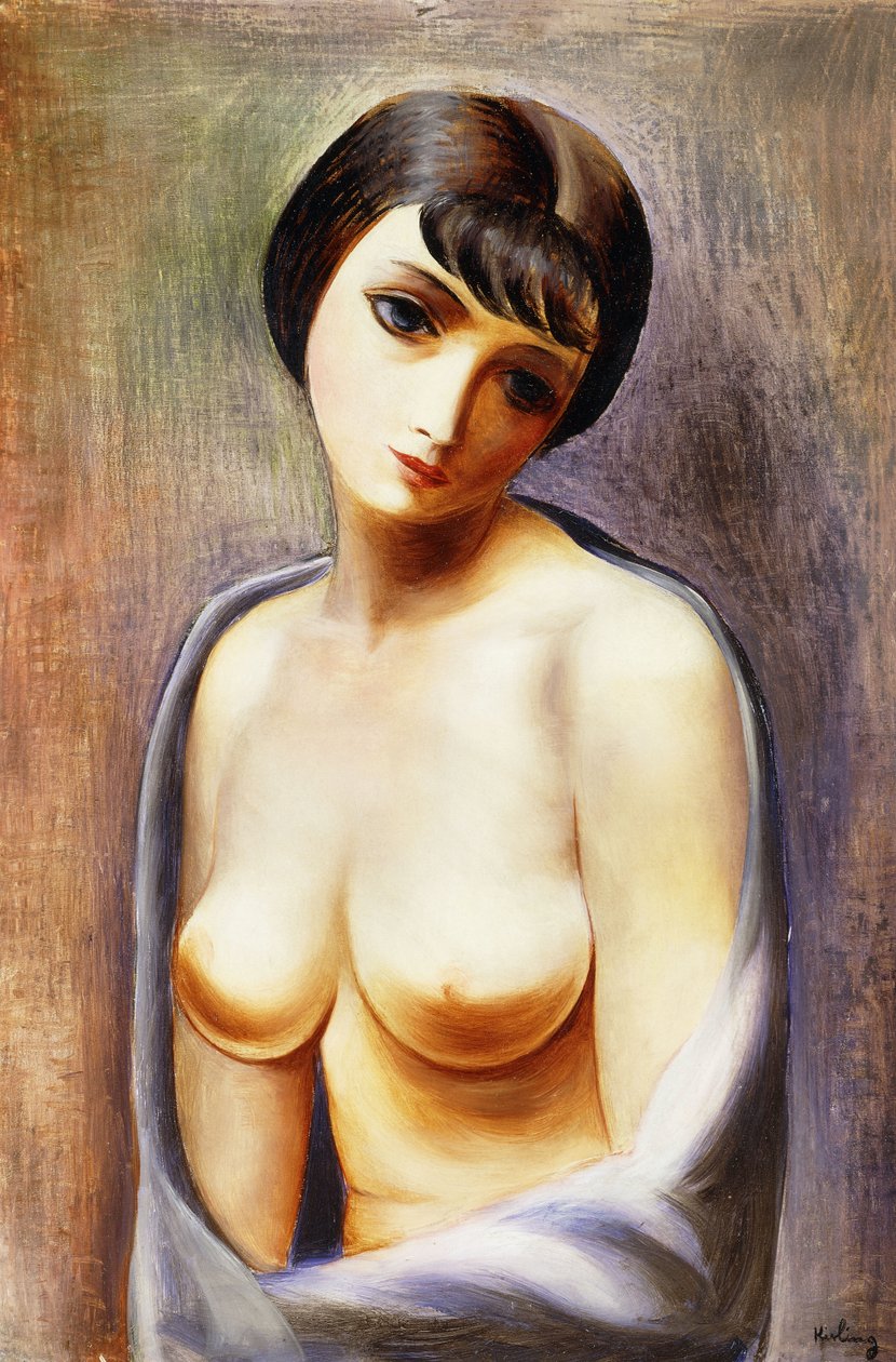 Busto de Niña; Buste de Jeune Fille de Moise Kisling