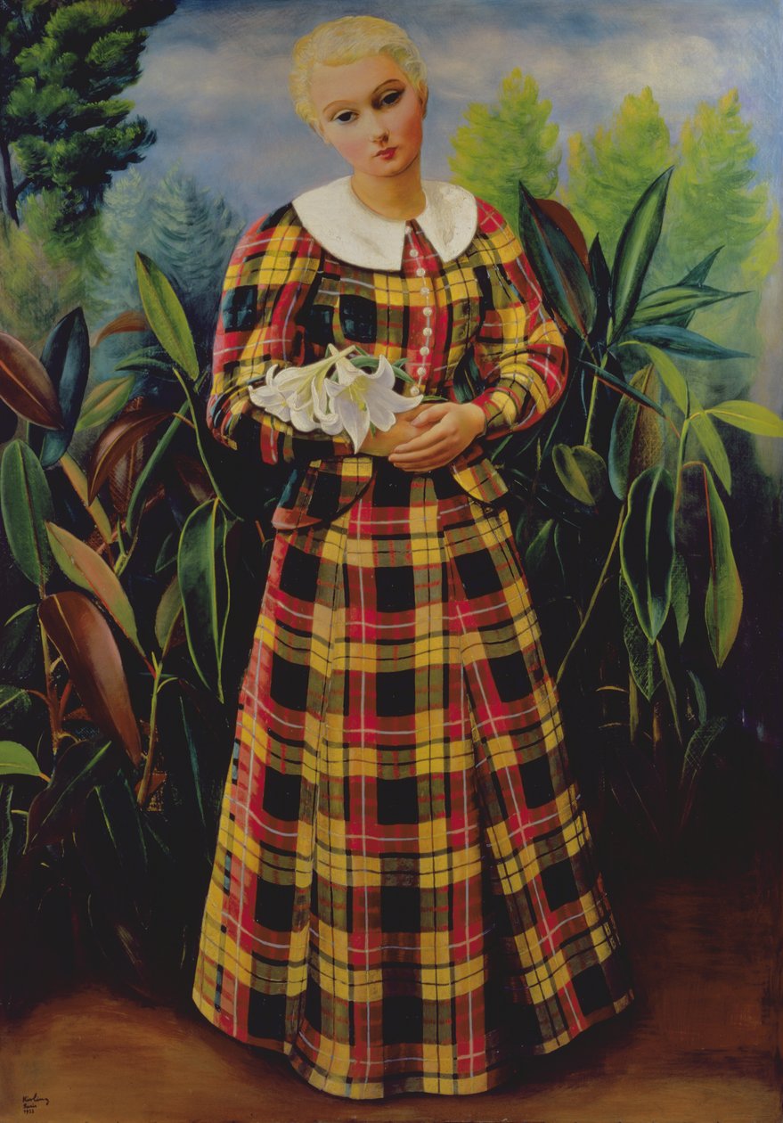 Colette de Jouvenel, apodada Bel-Gazou de Moise Kisling