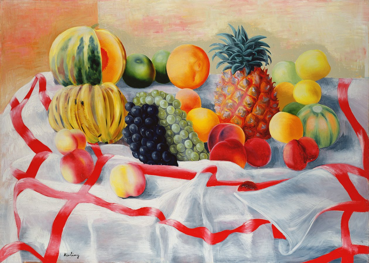 Bodegón con fruta de Moise Kisling