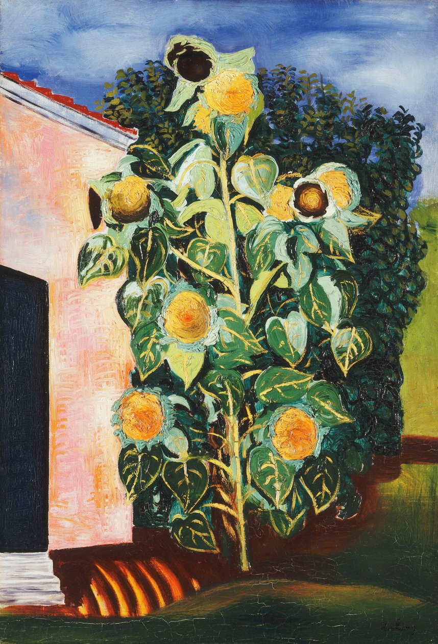 Girasoles; Les Tournesols de Moise Kisling