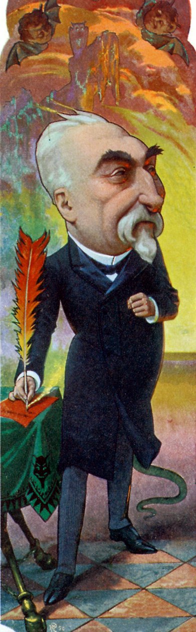 Caricatura de Emile Combes de Moloch