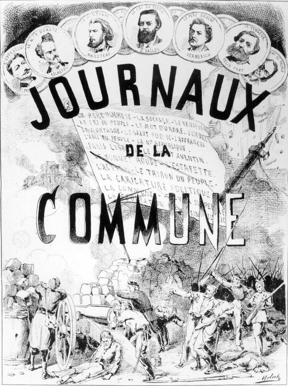 Periódicos de la Comuna en París, 1870-71 de Moloch