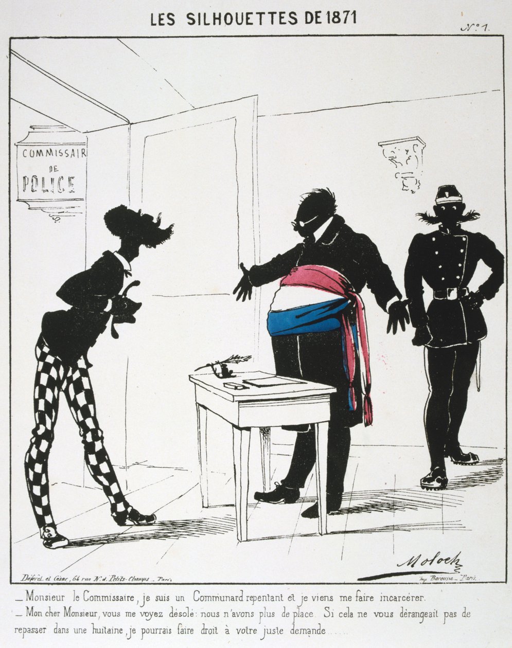 Comuna de París, 1871 de Moloch