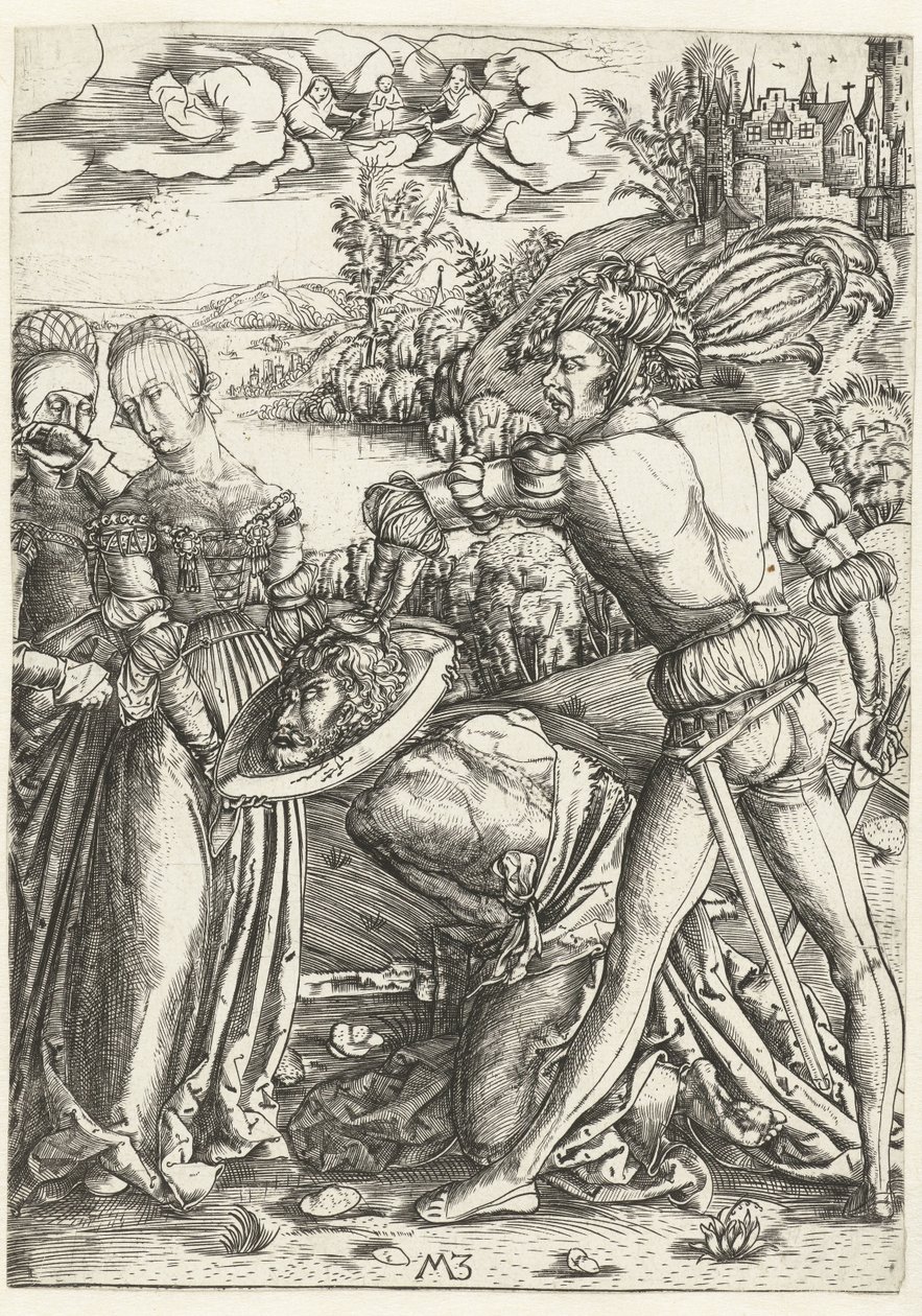 Decapitación de Juan el Bautista de Monogrammist MZ