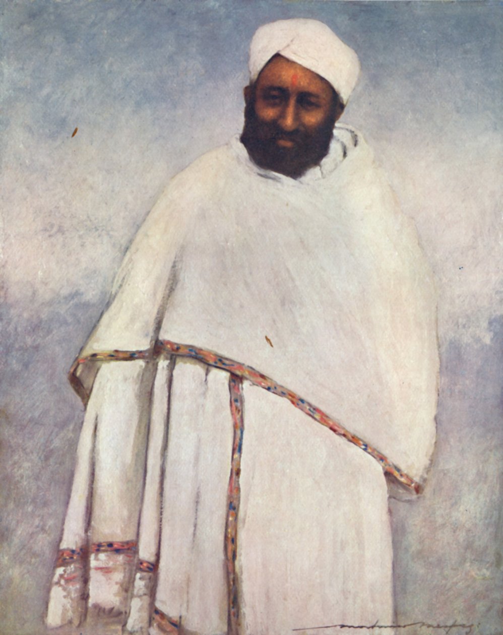 Un pandit cachemir de Mortimer L Menpes
