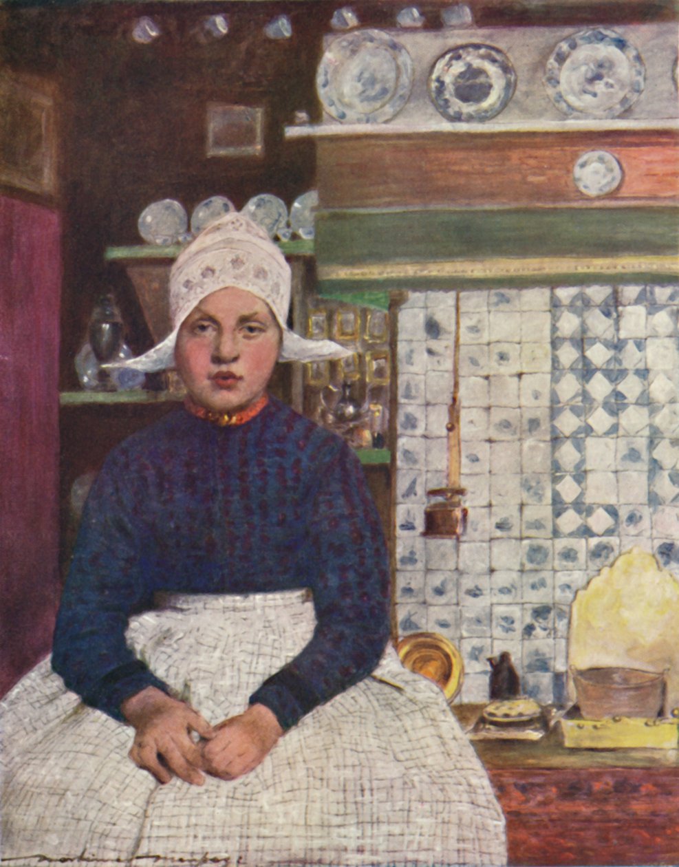 En Volendam de Mortimer L Menpes