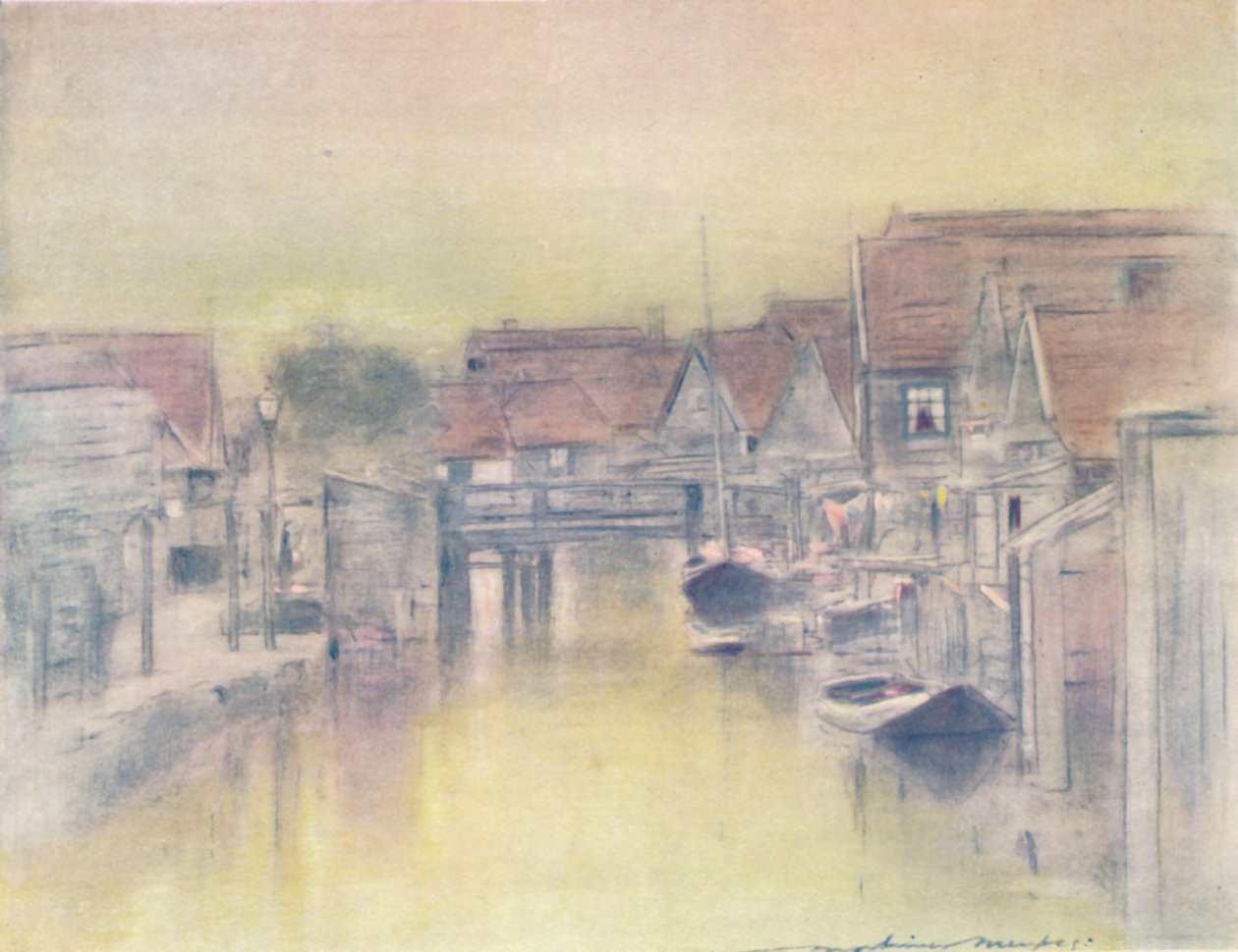 Edam, 1903 de Mortimer L Menpes