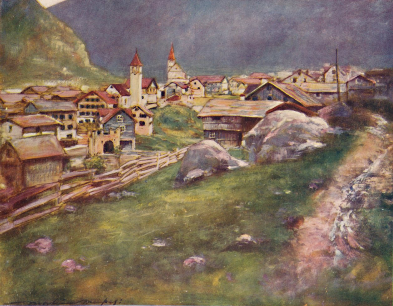Goeschenen, 1903 de Mortimer L Menpes