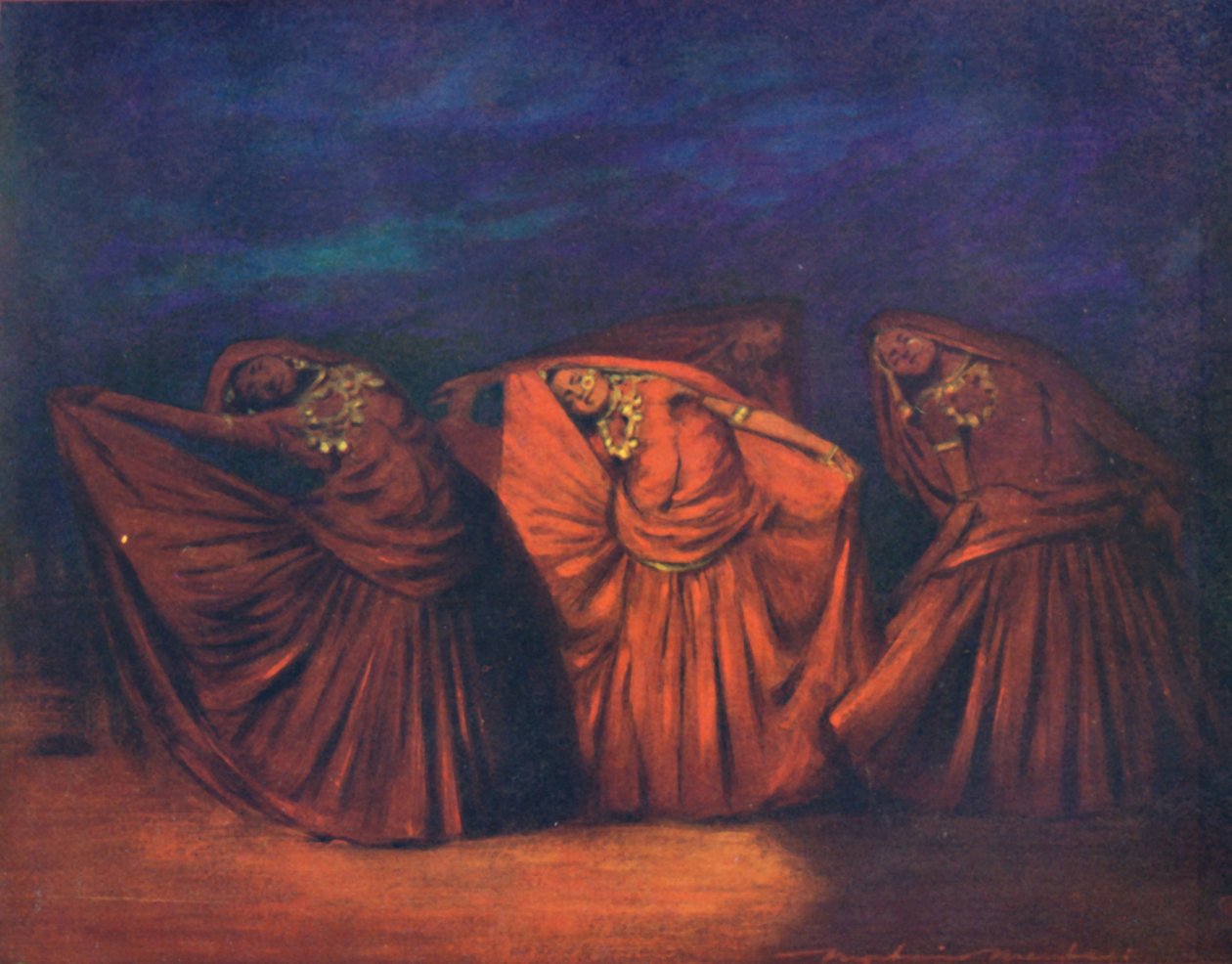 Chicas Nautch, 1903 de Mortimer L Menpes