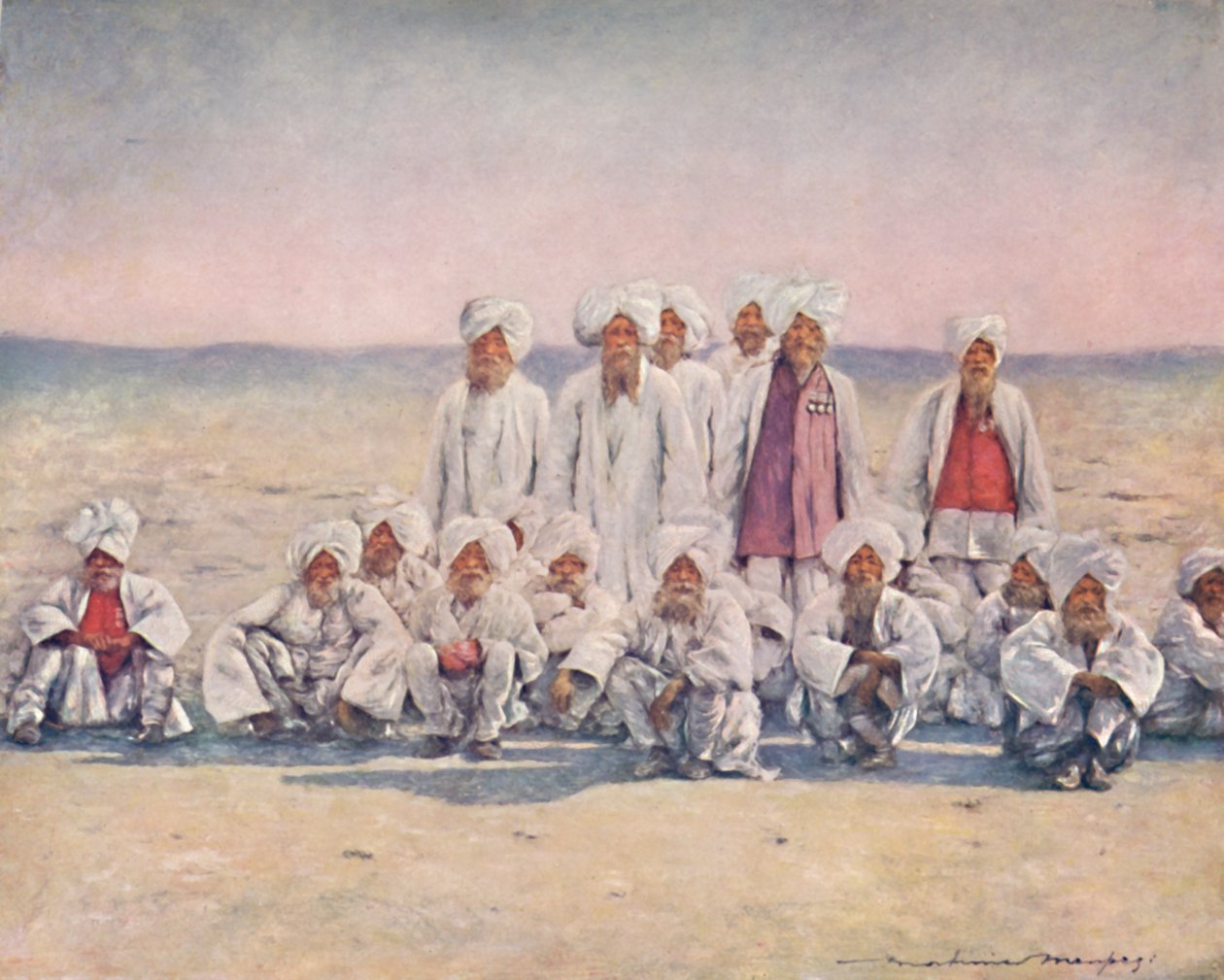 En el Día del Durbar, 1903 de Mortimer L Menpes