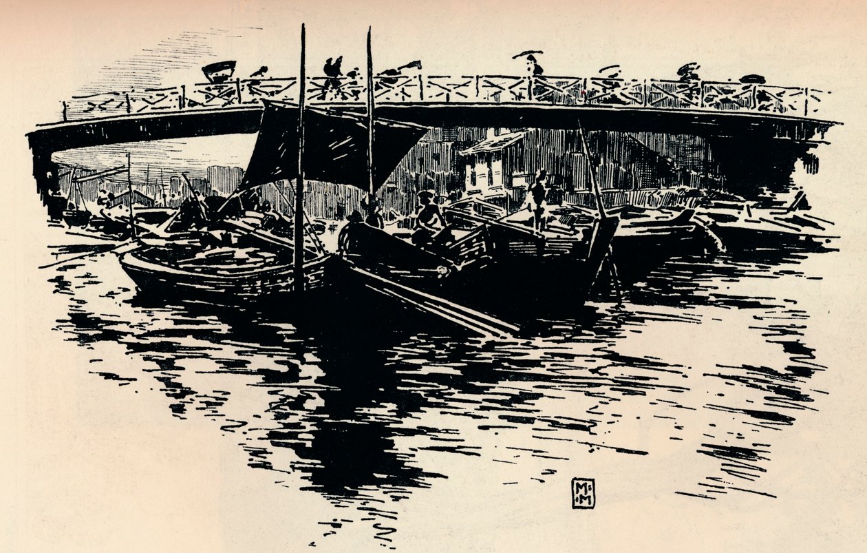 Osaka, Japón, c1900 de Mortimer L Menpes