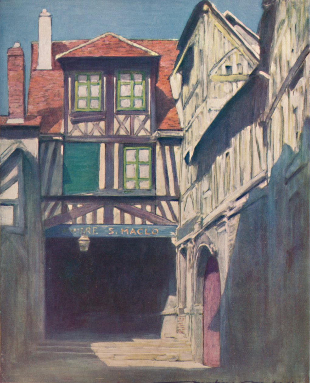 Rouen, 1903 de Mortimer L Menpes