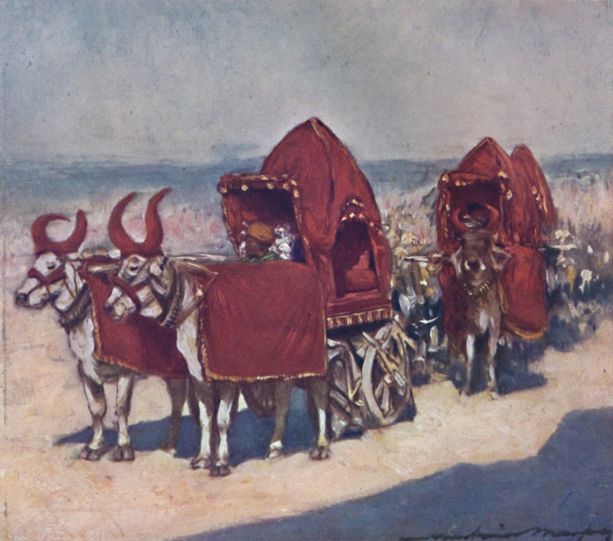 Algunos vehículos nativos, 1903 de Mortimer L Menpes