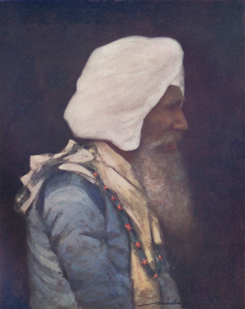 El Maharajá de Nabha de Mortimer L Menpes