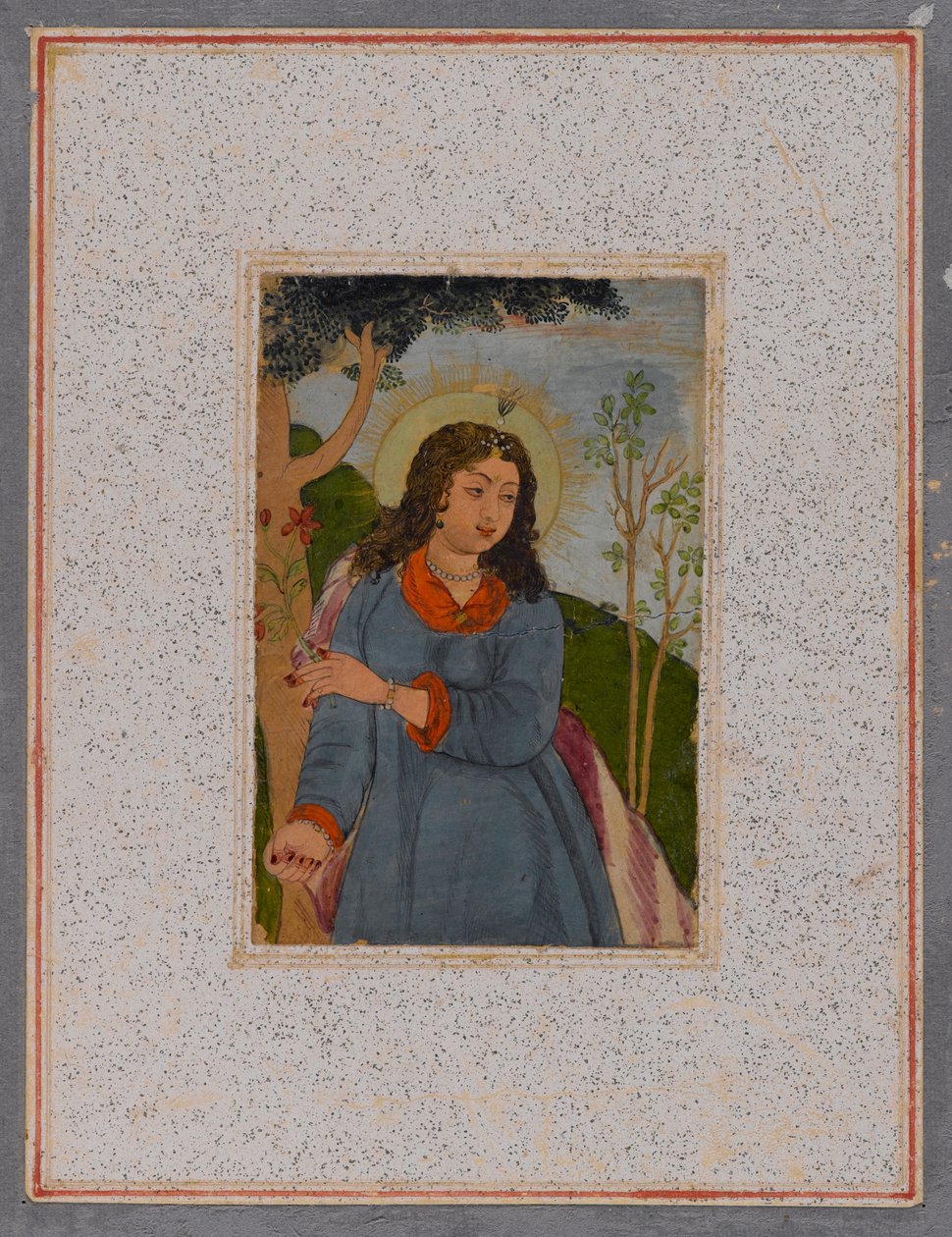 Ángel, después de 1675 de Mughal School