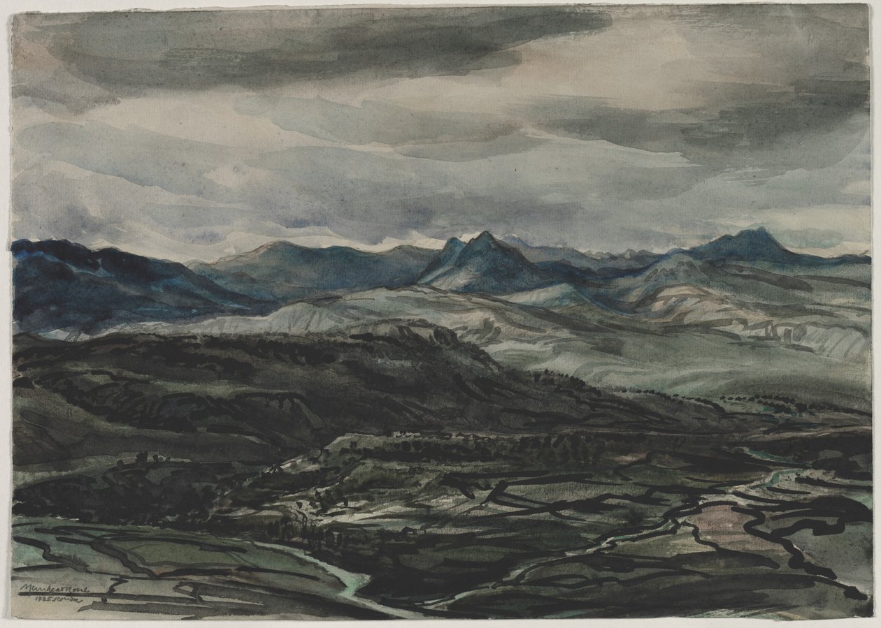 Tiempo de tormentas, Ronda, España de Muirhead Bone