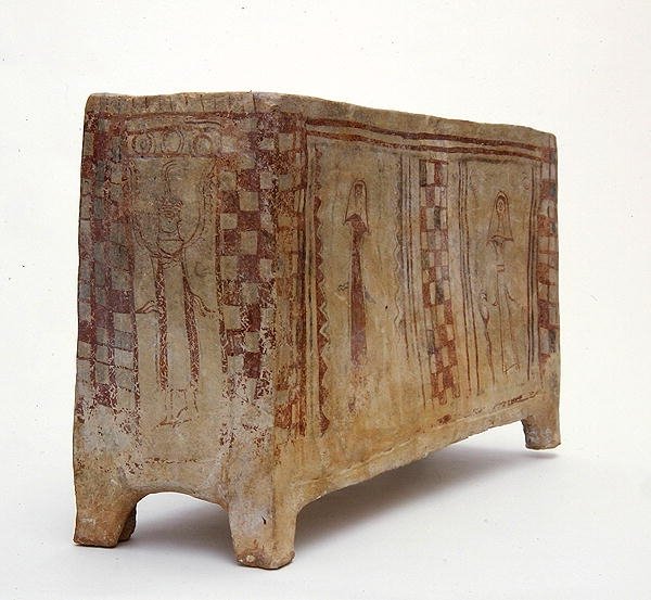 Larnax (cerámica) de Mycenaean