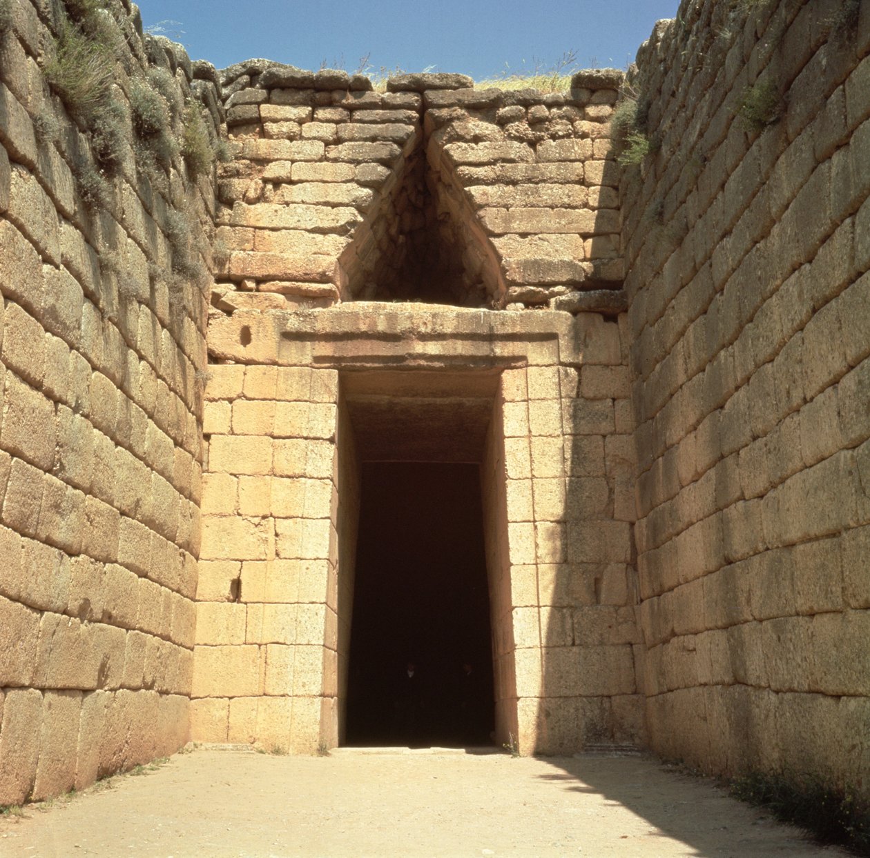 El Tesoro de Atreo, c.1300 a.C. de Mycenaean