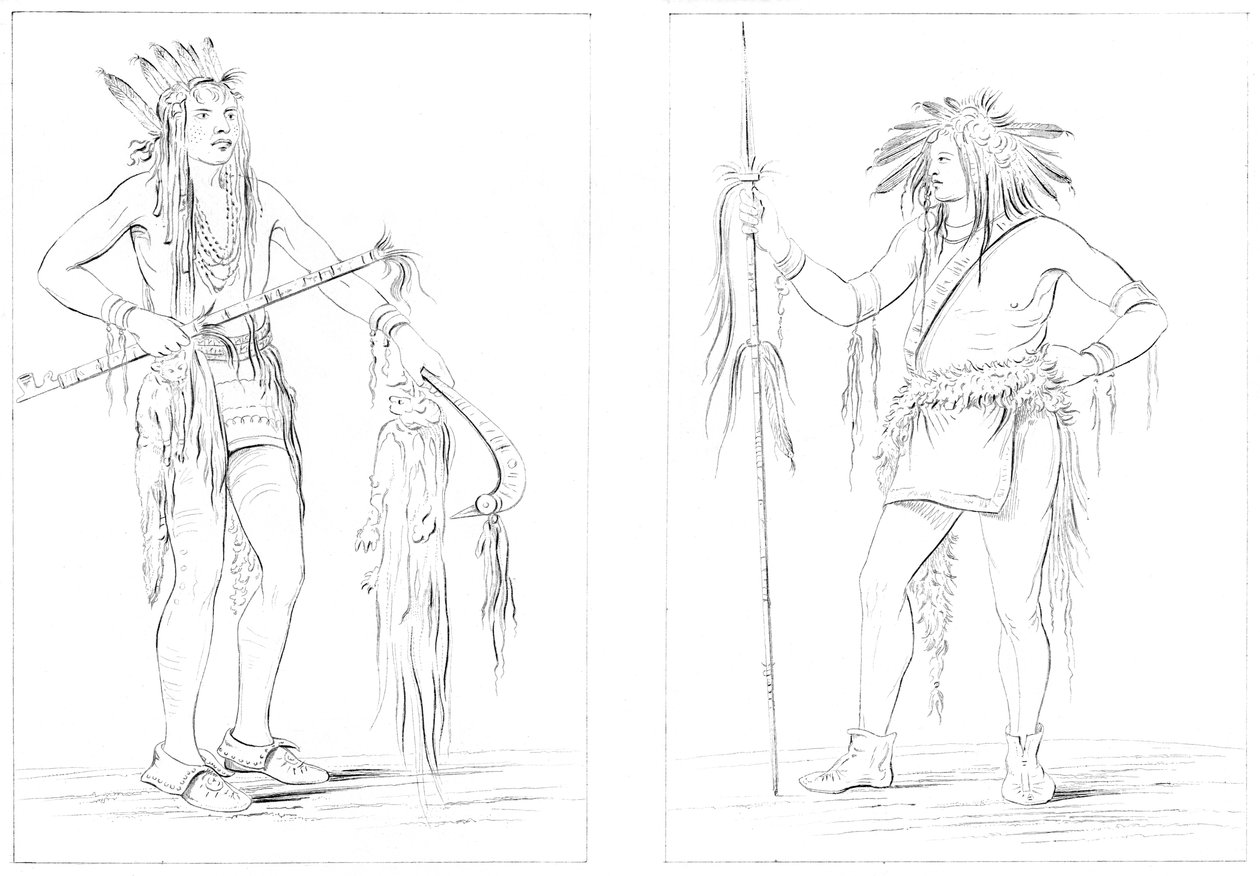 Chippewas, 1841 de Myers and Co